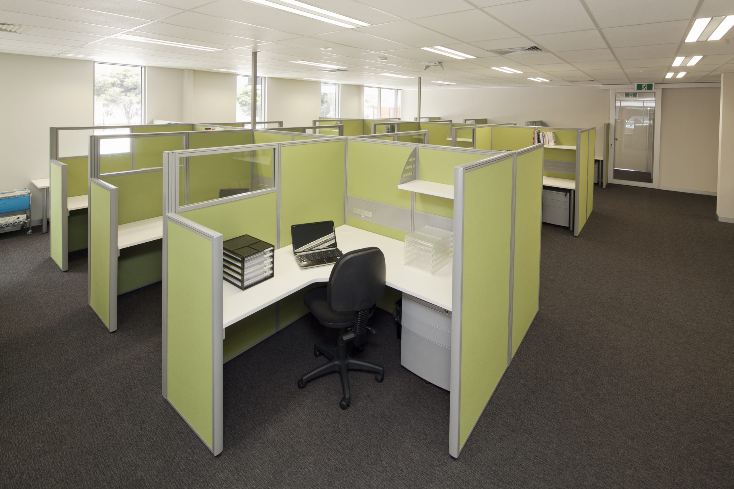 Image of our office cubicles