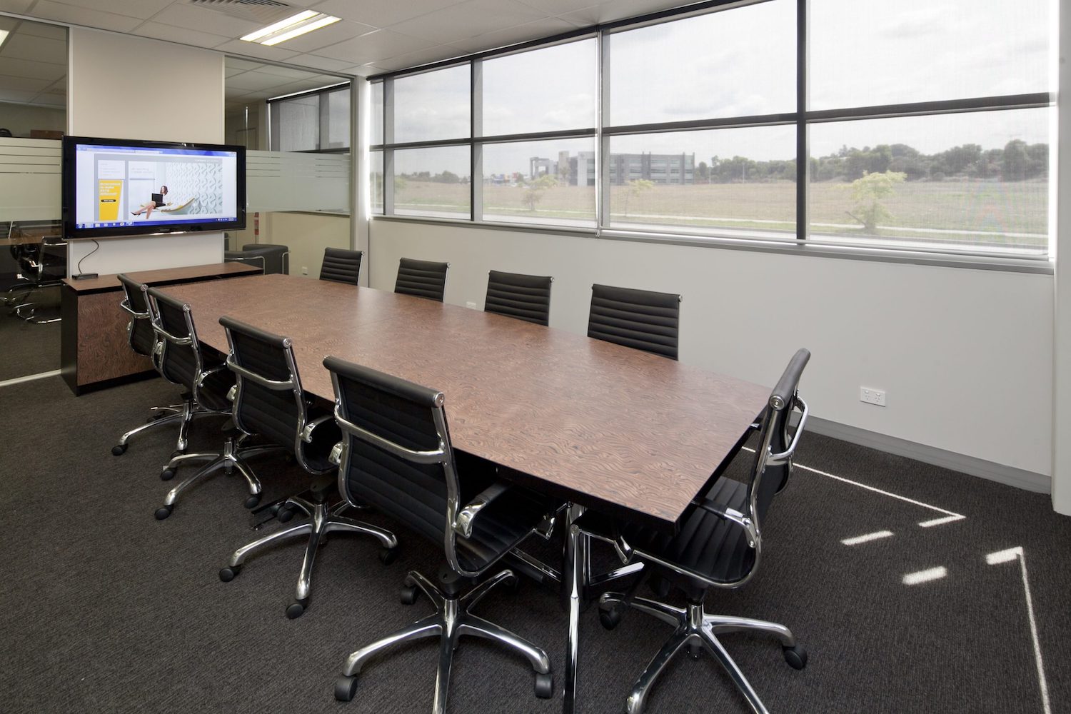 Image of a unique boardroom table